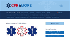 Desktop Screenshot of cprnmore.com