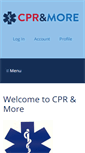 Mobile Screenshot of cprnmore.com
